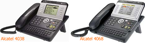Телефоны Alcatel 4038, 4068.
